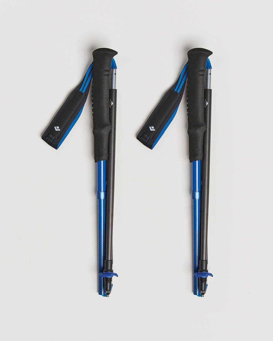 Herre | Sportsudrustning | Black Diamond | Distance Carbon Z Trekking/Running Poles Ultra Blue