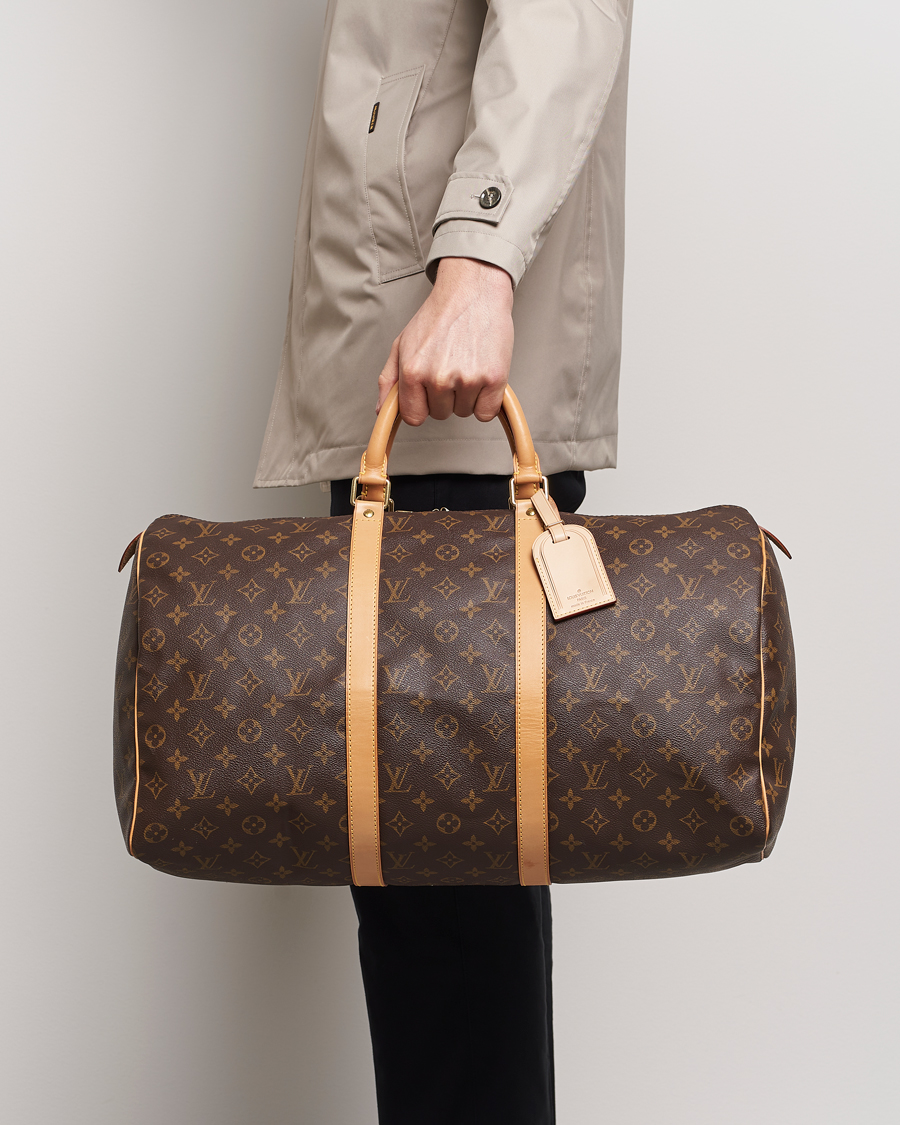 Herre | Pre-owned | Louis Vuitton Pre-Owned | Keepall 50 Bag Monogram 