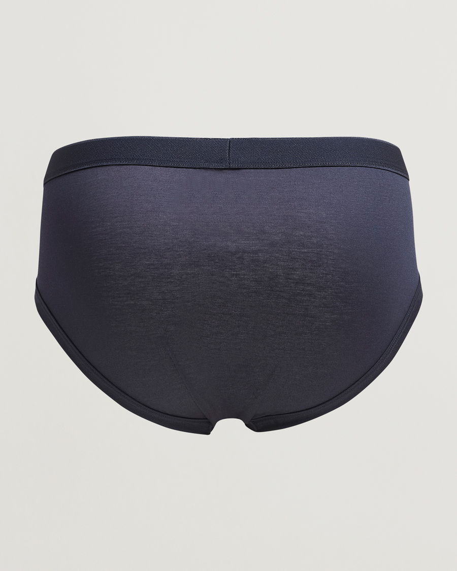 Herre |  | Zimmerli of Switzerland | Sea Island Cotton Briefs Navy