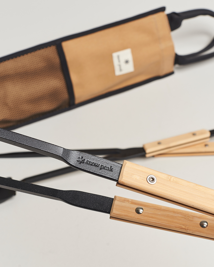 Herre | Livsstil | Snow Peak | Fire Tool Set Pro Steel/Bamboo