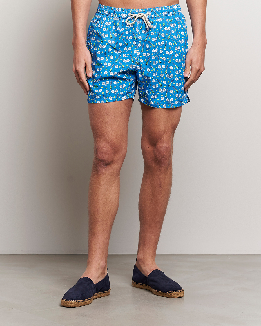 Herre | MC2 Saint Barth | MC2 Saint Barth | Printed Swim Shorts Padel Winner