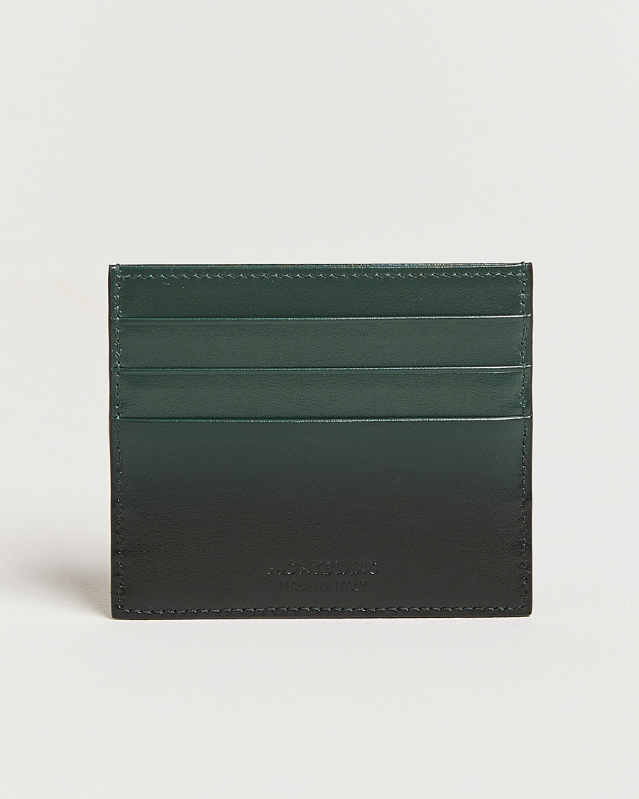 Herre |  | Montblanc | Meisterstück Card Holder 6cc Sfumato British Green