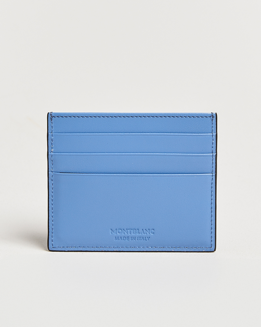 Herre |  | Montblanc | Meisterstück Card Holder 6cc Dusty Blue