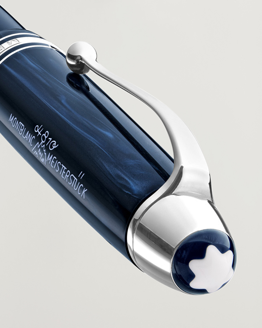 Herre |  | Montblanc | Meisterstück Precious Resin RB LeGrand Blue