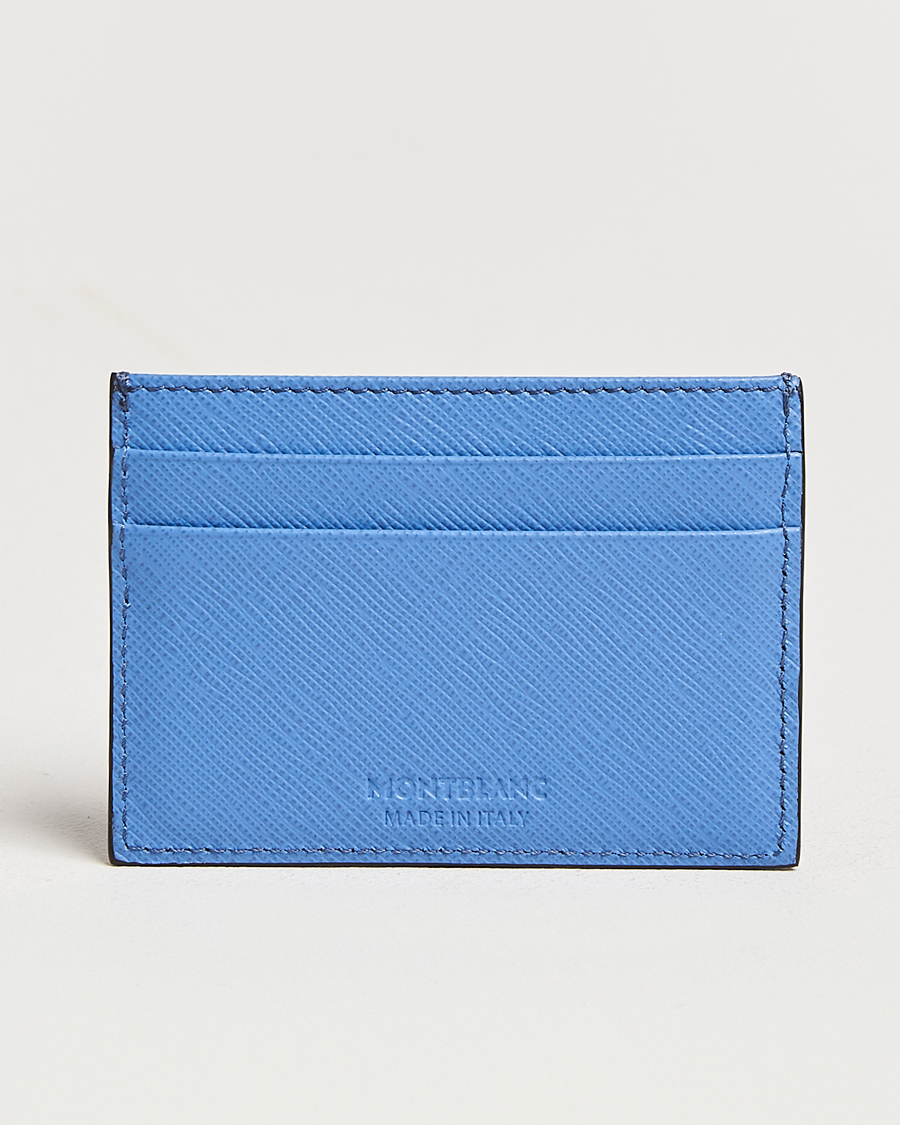 Herre |  | Montblanc | Sartorial card holder 5cc Dusty Blue