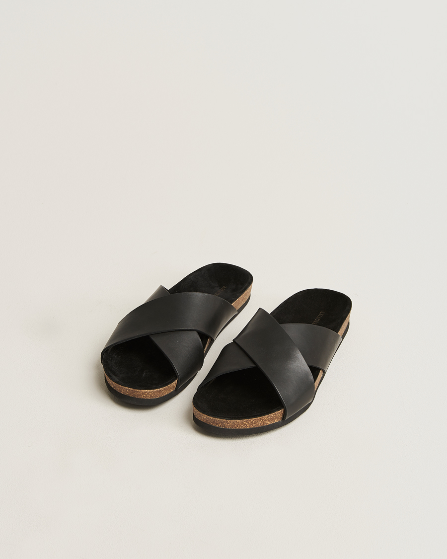 Herre | Sandaler & Hjemmesko | Myrqvist | Solvik Sandals Black Calf