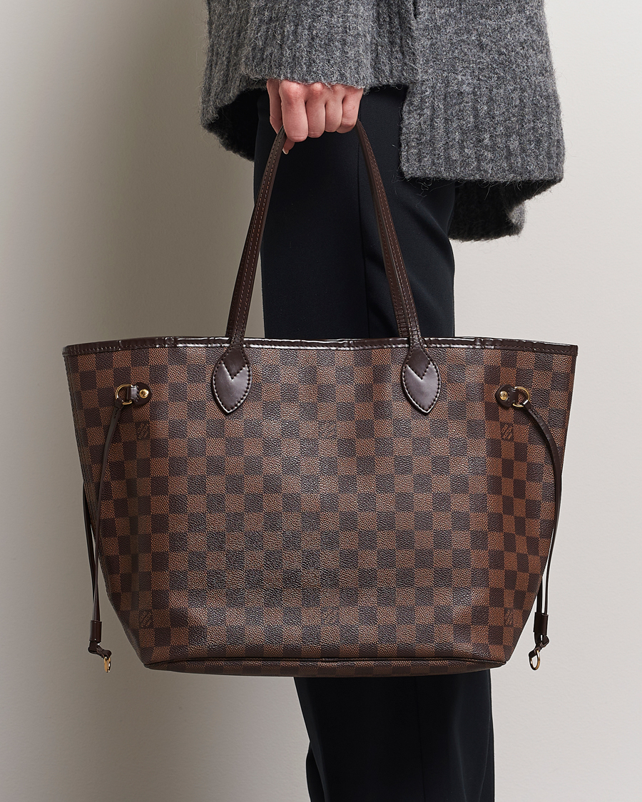 Herre |  | Louis Vuitton Pre-Owned | Neverfull MM Totebag Damier Ebene