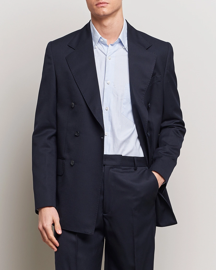 Herre | A Day's March | A Day\'s March | Welland Double Breasted Blazer Navy