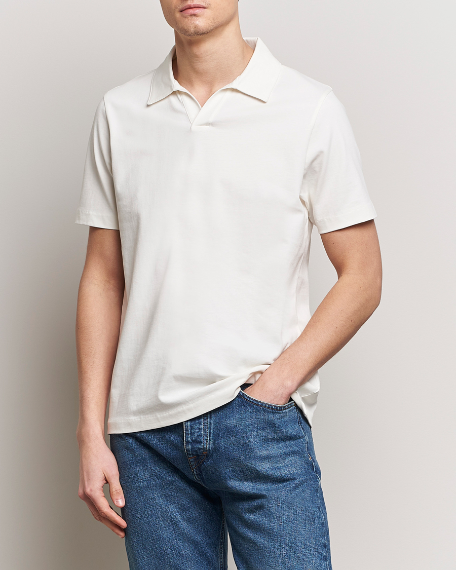 Herre | A Day's March | A Day\'s March | Greylock Jersey Polo Sugar