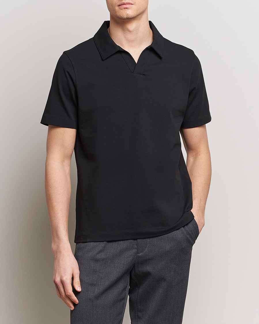 Herre | A Day's March | A Day\'s March | Greylock Jersey Polo Black
