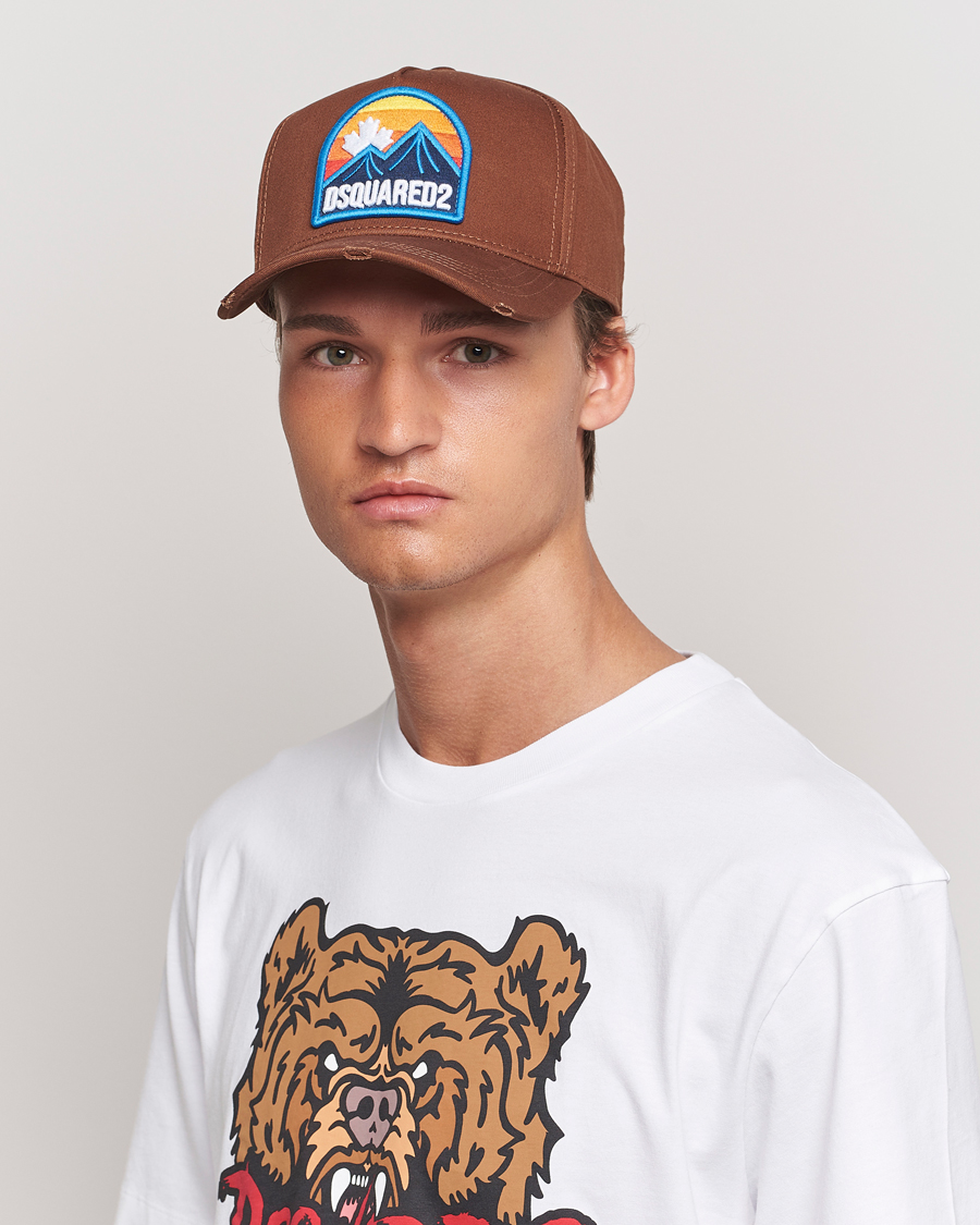 Herre | Kasketter | Dsquared2 | Canadian Patch Baseball Cap Hazel