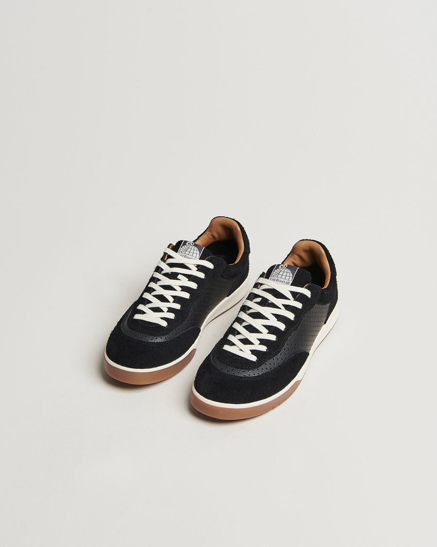 Herre | Sko i ruskind | Last Resort | CM001 Perf Leather/Suede Sneaker Black