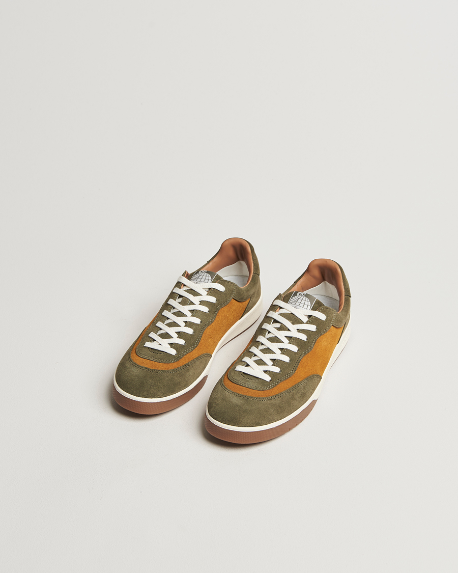 Herre |  | Last Resort | CM001 Suede Sneaker Olive/Golden Brown