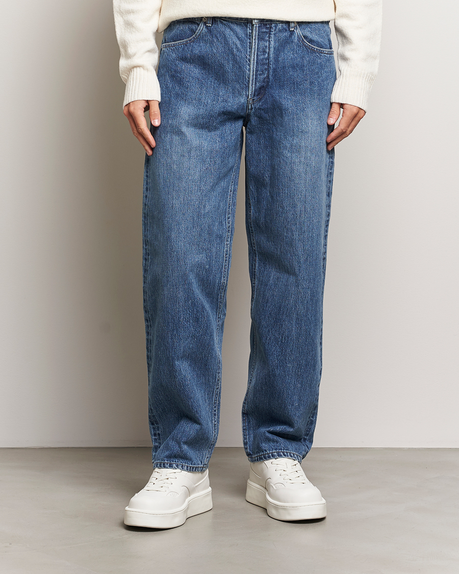 Herre |  | Jil Sander | Regular Fit Denim Jeans Blue Wash