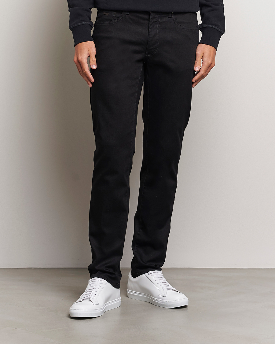 Herre |  | Brax | Cadiz Premium Flex Denim Perma Black