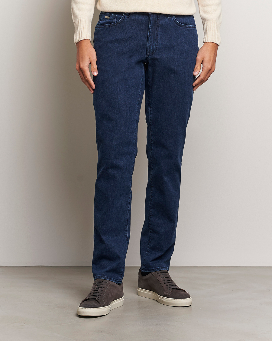 Herre | Straight leg | Brax | Cadiz Premium Flex Denim Dark Blue