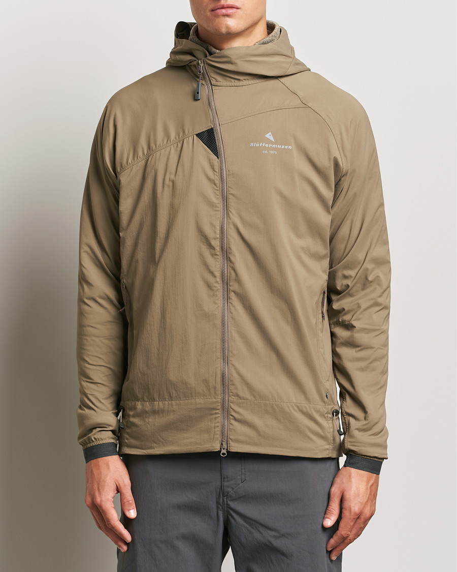 Herre | Tøj | Klättermusen | 74 Levitend Active Hooded Jacket Dark Khaki