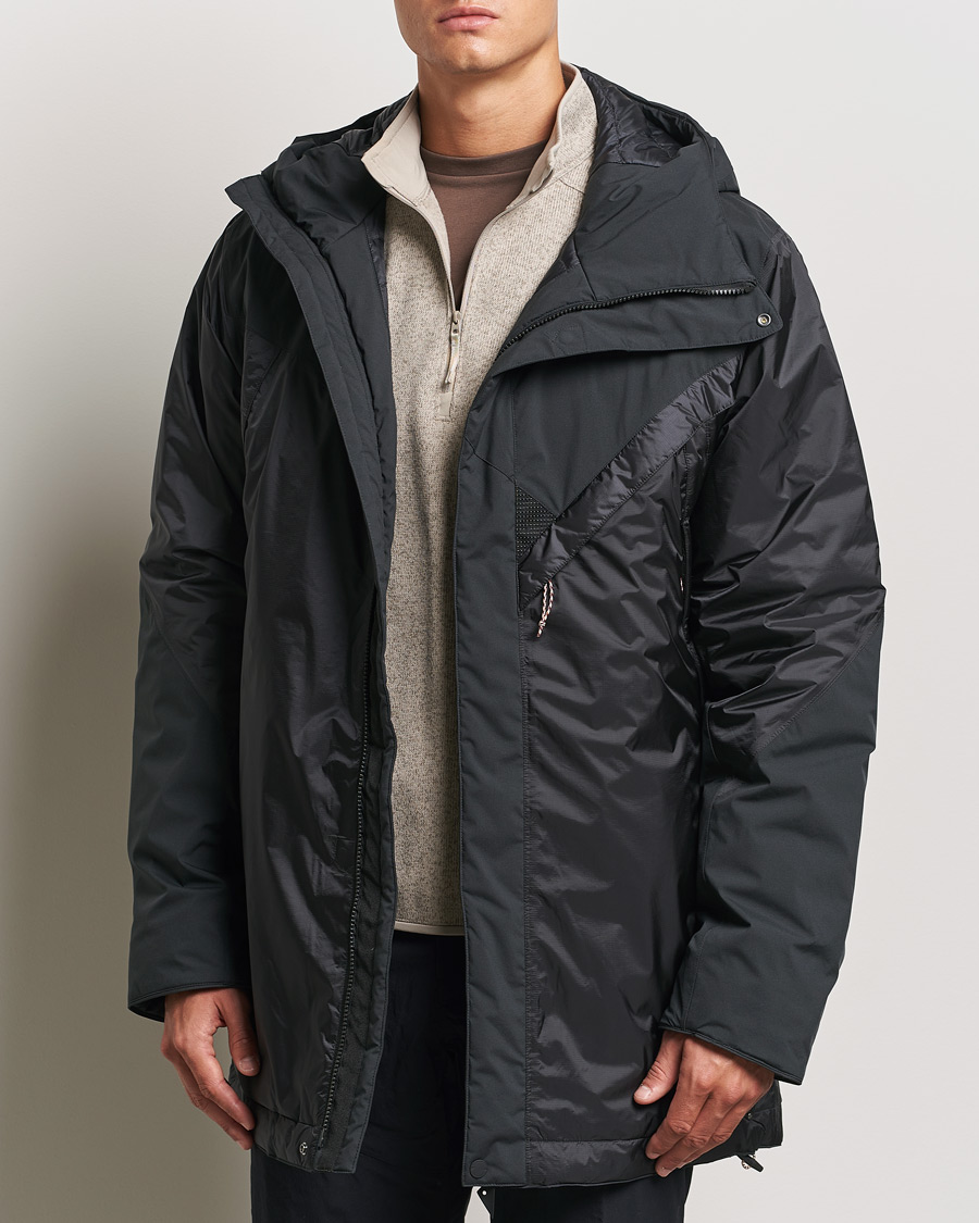 Herre | Outdoorjakker | Klättermusen | Aud Waterproof Down Jacket Pitch Black