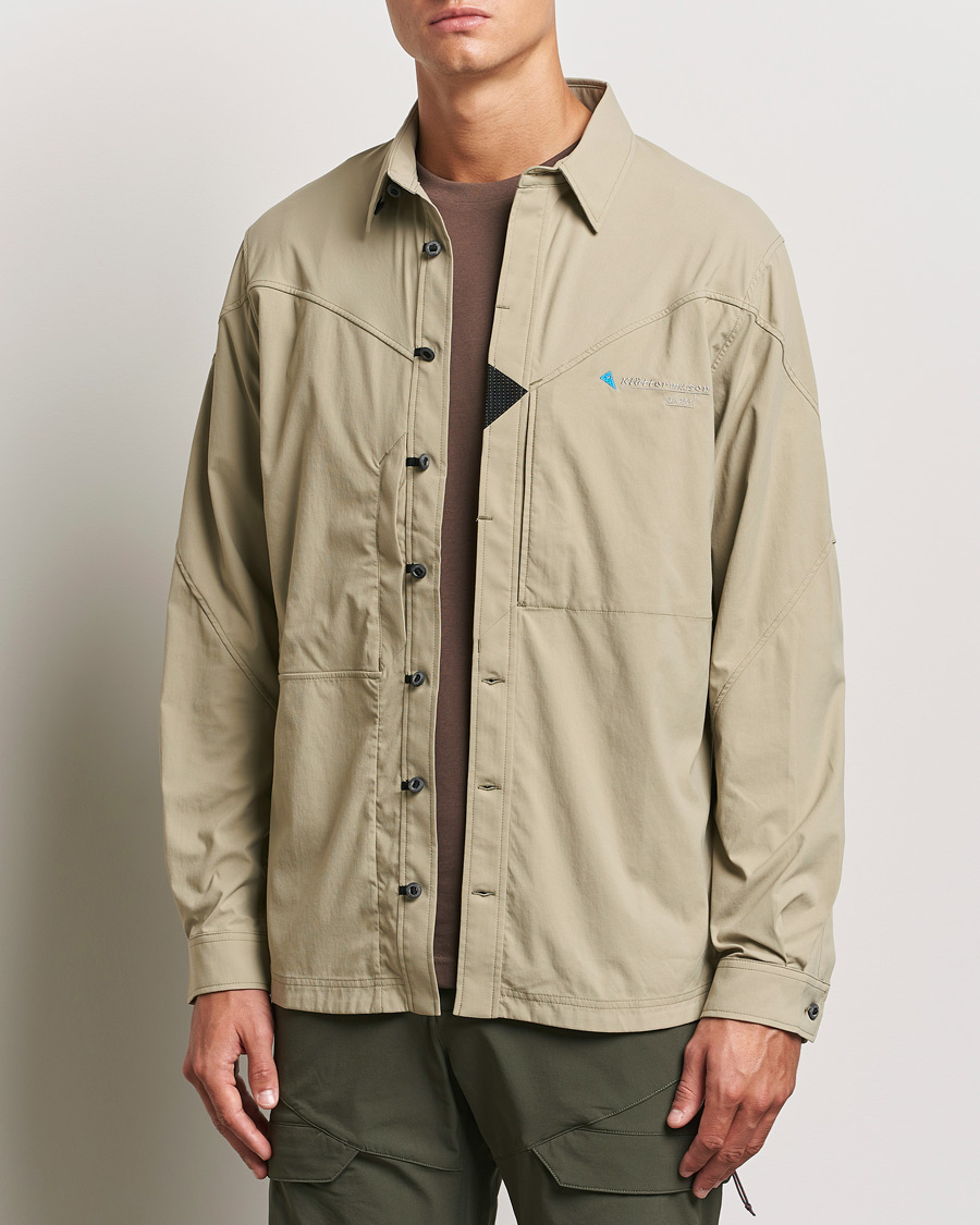 Herre | Tøj | Klättermusen | Garm Technical Outdoor Shirt Silver Green