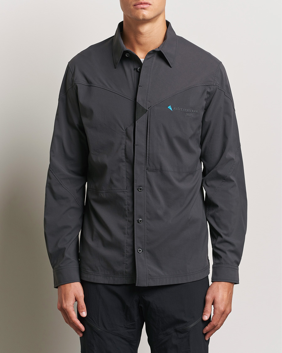 Herre |  | Klättermusen | Garm Technical Outdoor Shirt Raven