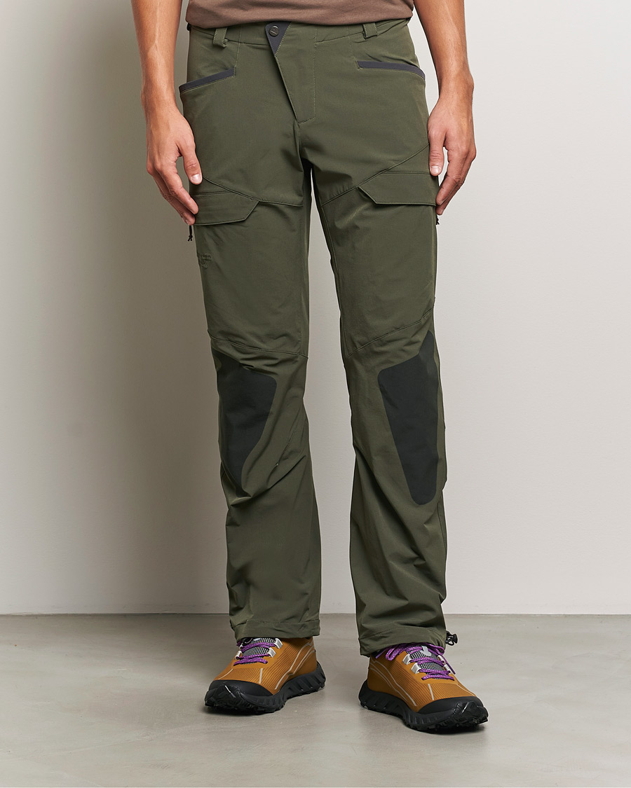 Herre | Funktionelle bukser | Klättermusen | Misty 2.0 Softshell Pants Dark Dusty Green