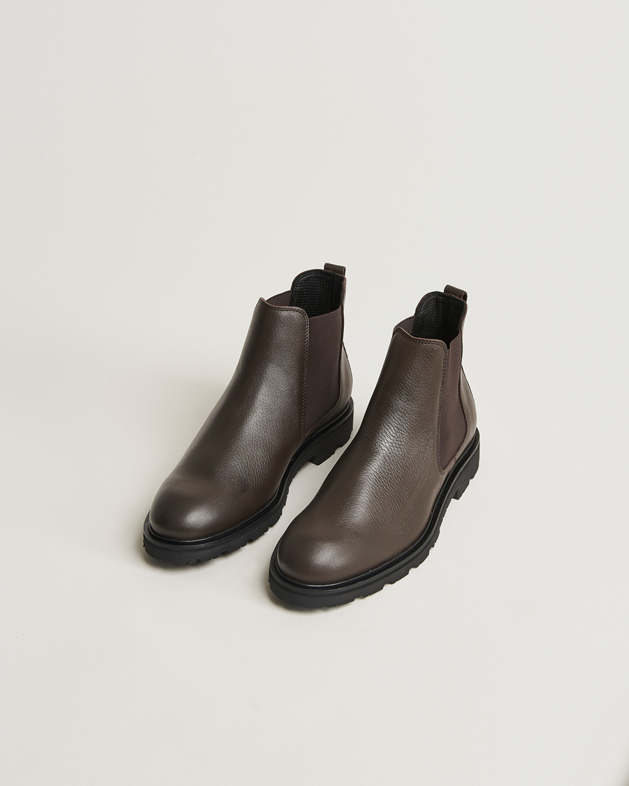 Herre | Sko | UBR | Thunder Chelsea Leather Boot Dark Brown