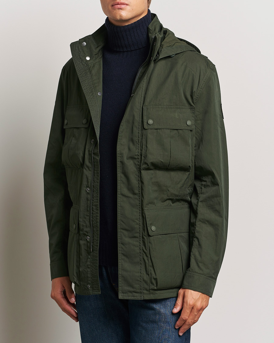 Herre |  | Belstaff | Drome Field Jacket Tile Green