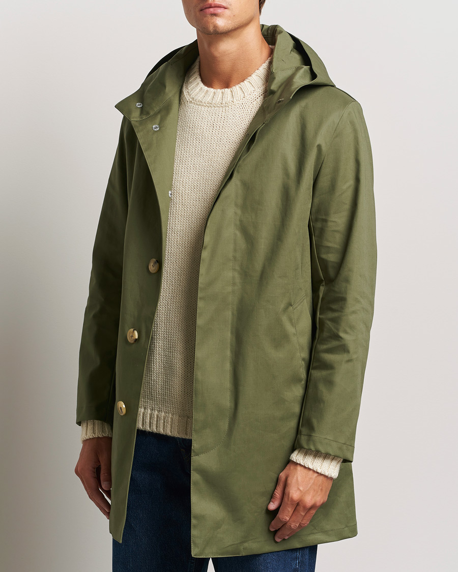 Herre | Mackintosh | Mackintosh | Chryston Short Coat Four Leaf Clover