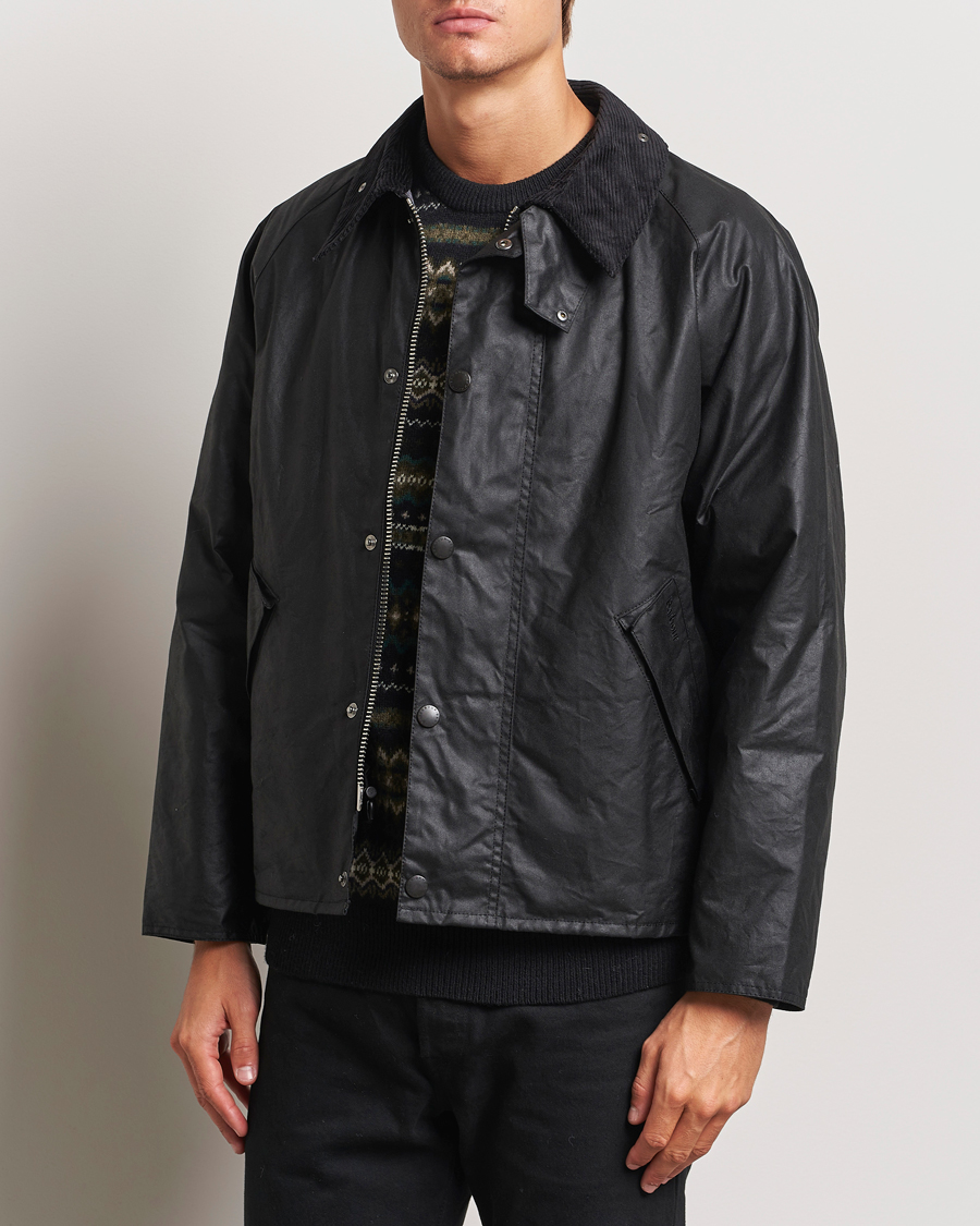 Herre | Efterårsjakker | Barbour Heritage | Transport Wax Jacket Black