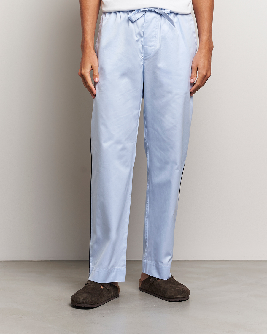 Herre | Pyjamasbukser | Tekla | Sateen Pyjama Pants Bellhop Blue