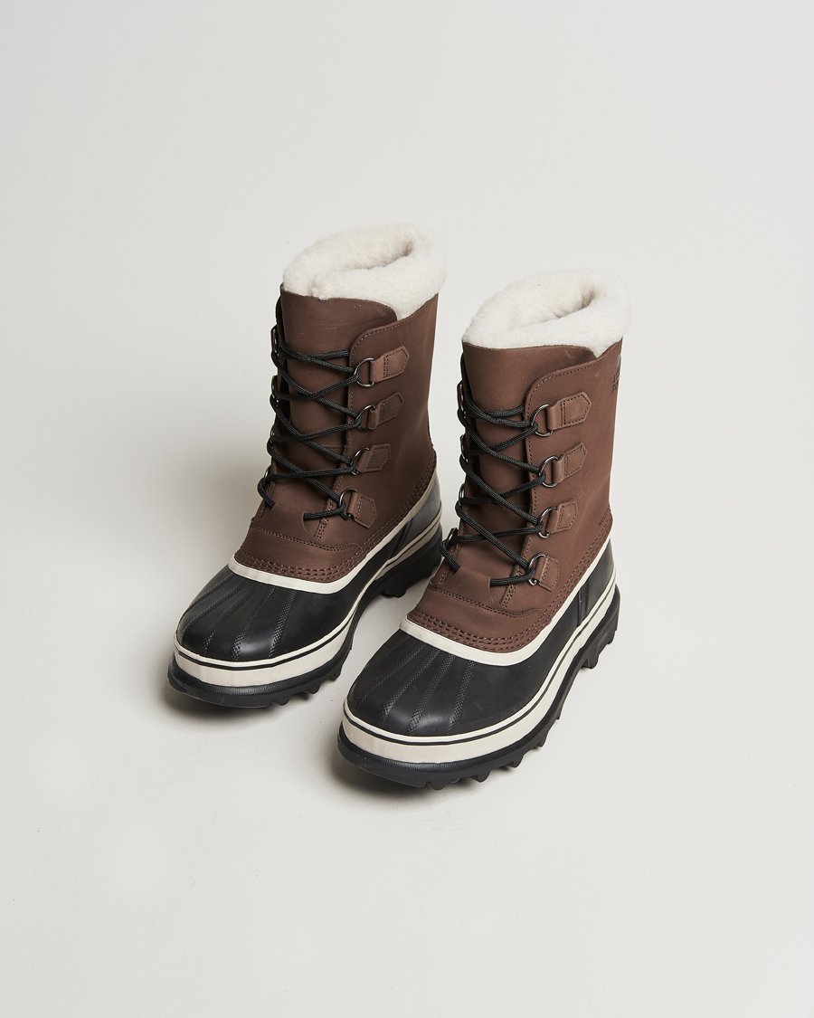 Herre | Active | Sorel | Caribou WP Felt Lined Leather Boots Bruno