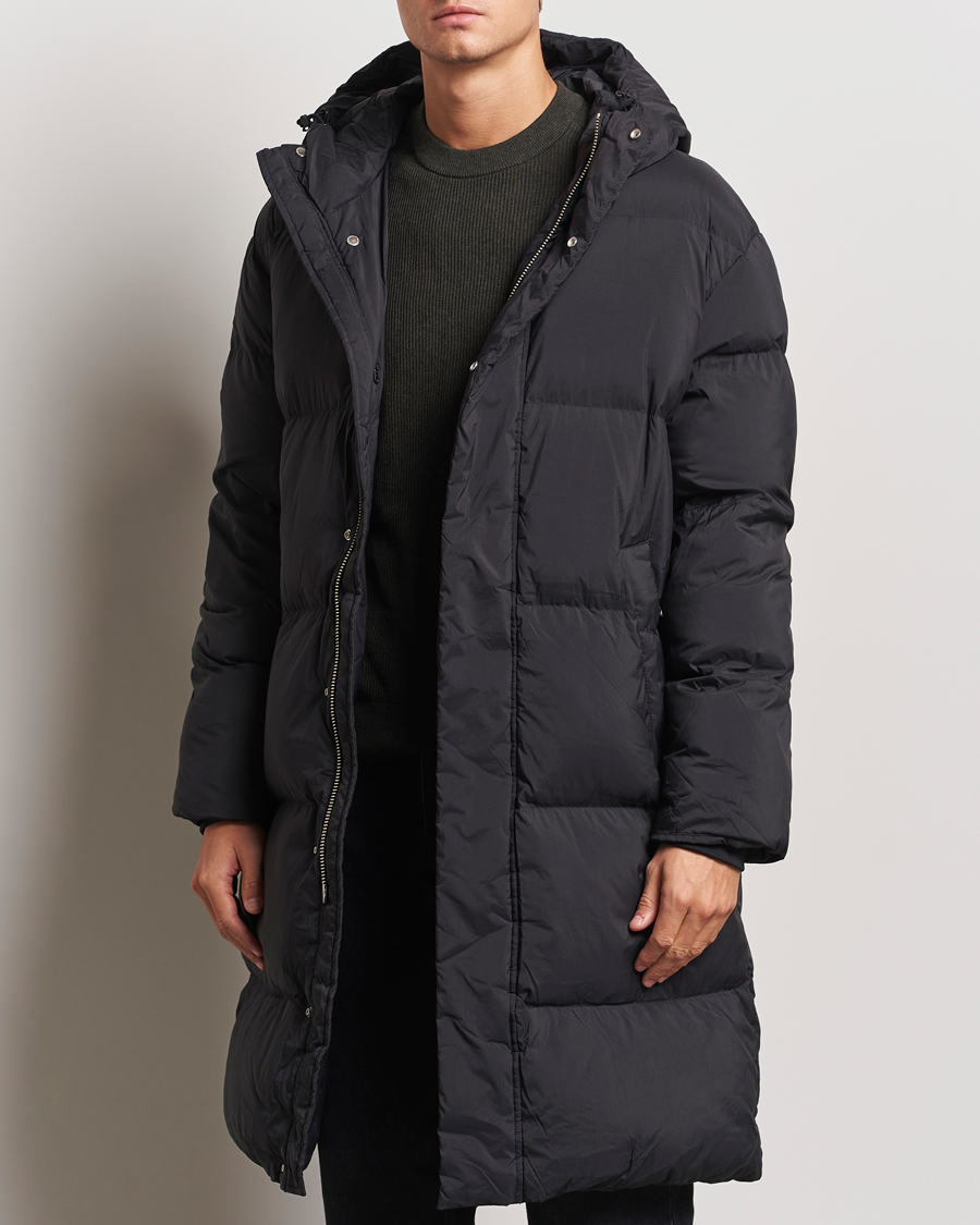 Herre |  | NN07 | Pascal Padded Long Puffer Jacket Black