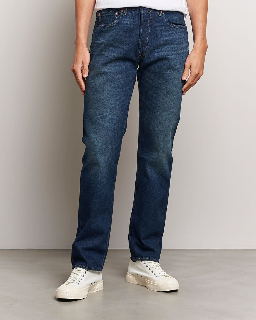 Herre | Blå jeans | Levi\'s | 501 Original Jeans On The Borderline