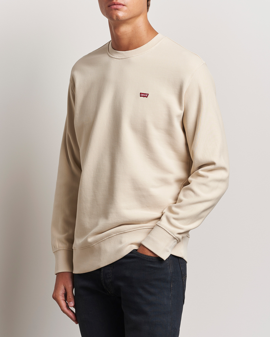 Herre |  | Levi\'s | Original Crew Neck Sweatshirt Fog