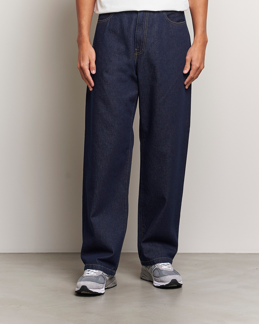 Herre |  | Carhartt WIP | Landon Pant Robertson Denim Blue Rinsed