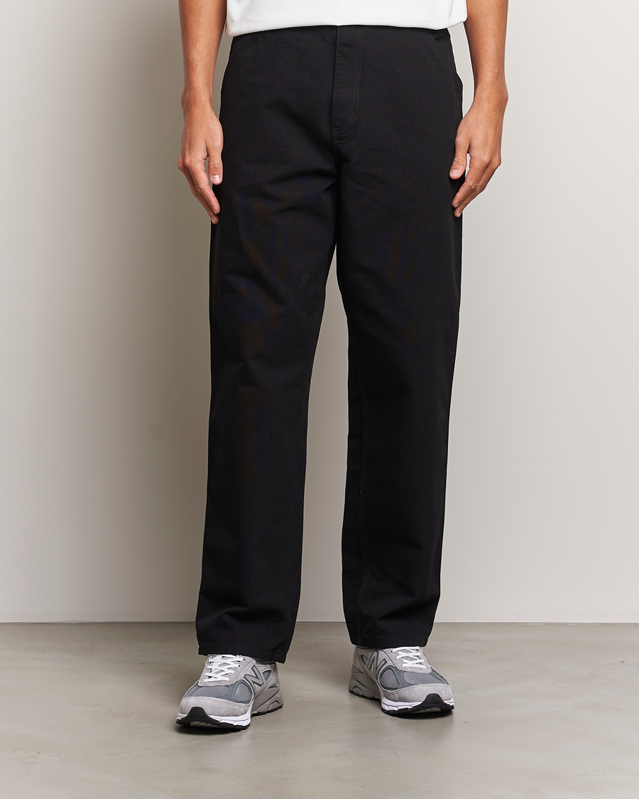 Herre | Pæne bukser | Carhartt WIP | Single Knee Pants Dearborn Canvas Black