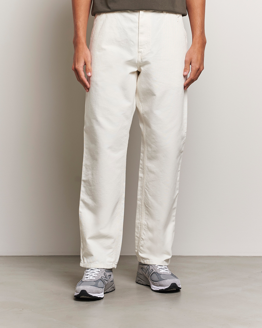 Herre | Pæne bukser | Carhartt WIP | Single Knee Pants Dearborn Canvas Wax