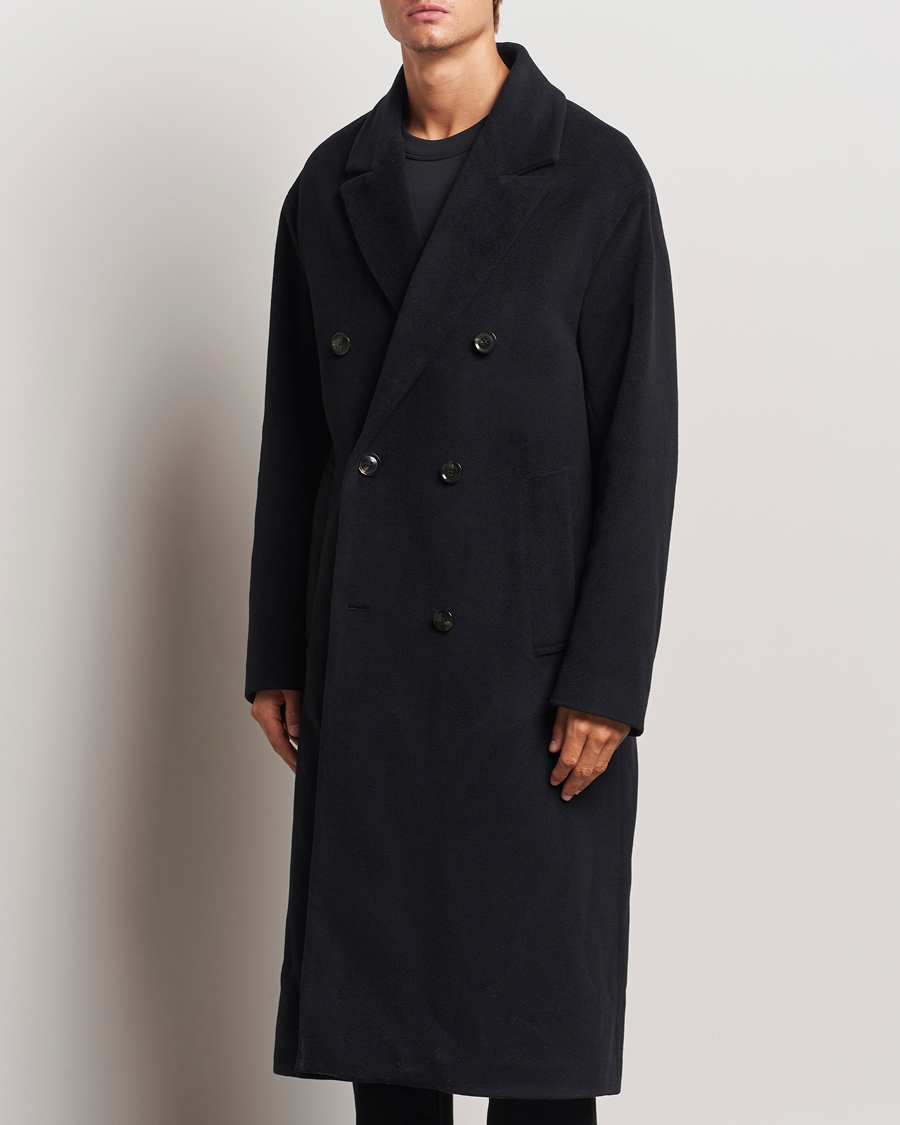 Herre | J.Lindeberg | J.Lindeberg | Willy Wool Coat Black