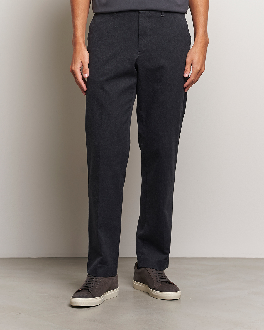 Herre | J.Lindeberg | J.Lindeberg | Lois Flannel Twill Pants Dark Grey