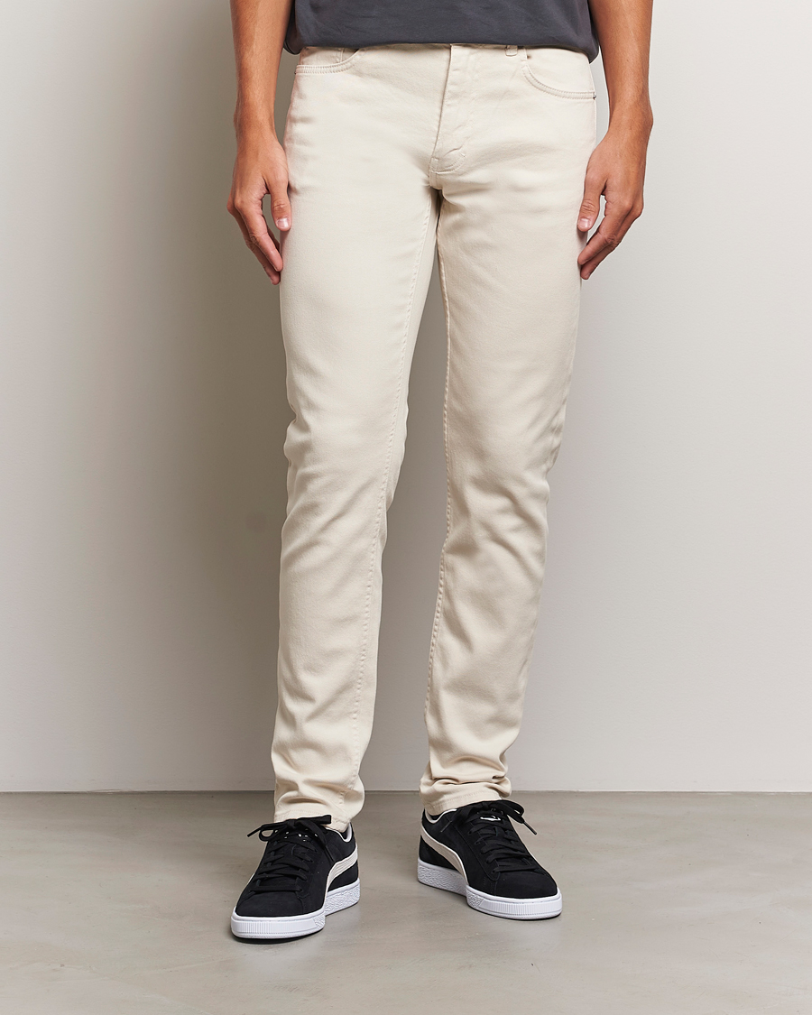 Herre | J.Lindeberg | J.Lindeberg | Jay Solid Twill Stretch Jeans Moonbeam