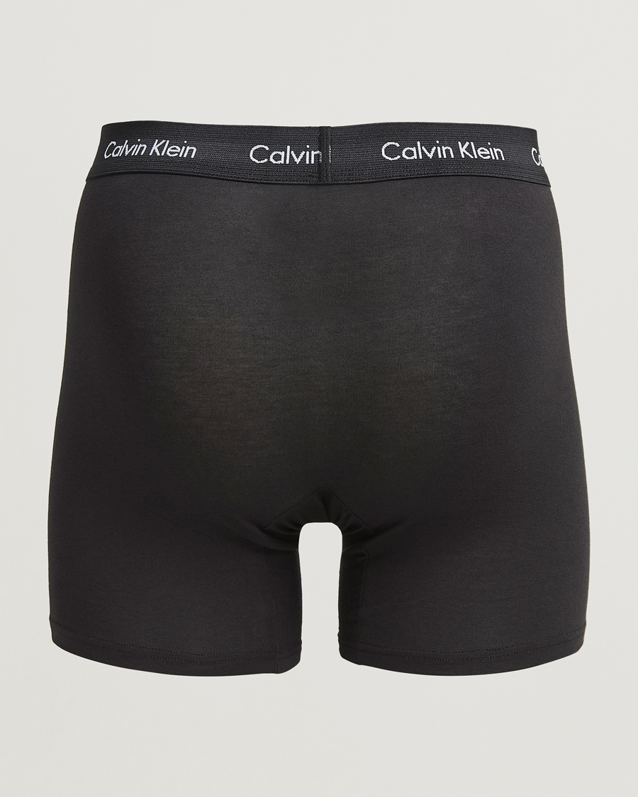 Herre |  | Calvin Klein | Cotton Stretch 3-Pack Boxer Brief Black