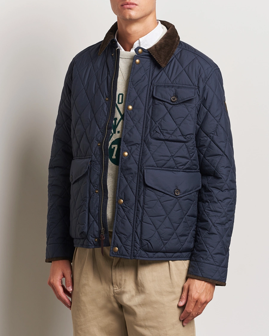 Herre | Quiltede jakker | Polo Ralph Lauren | Beaton Quilted Jacket College Navy