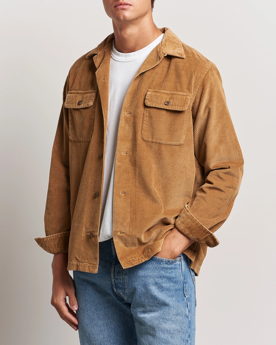 Herre |  | Polo Ralph Lauren | Corduroy Western Shirt Rustic Tan