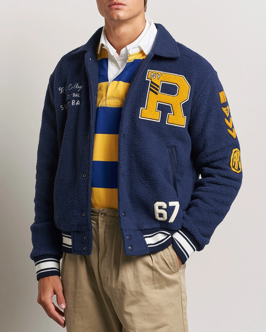 Herre |  | Polo Ralph Lauren | College Baseball Jacket Cruise Navy