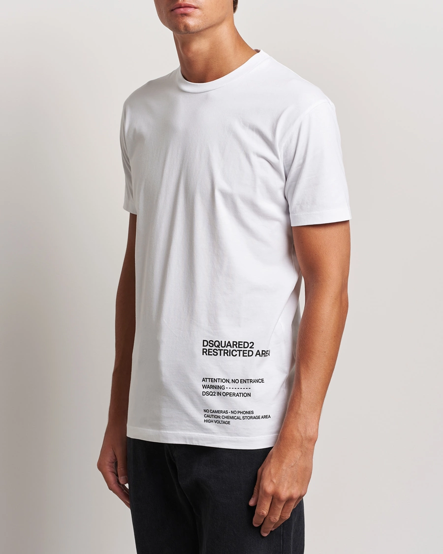 Herre | Nye produktbilleder | Dsquared2 | Cool Fit T-Shirt White