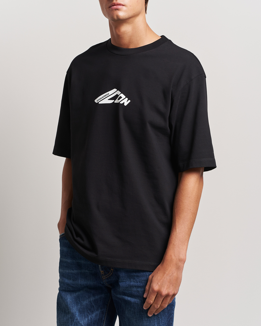 Herre |  | Dsquared2 | Icon Evolution T-Shirt Black