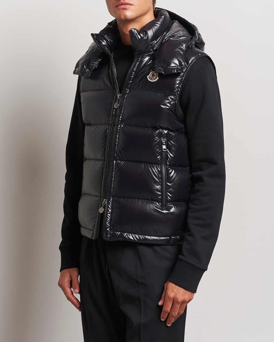 Herre | Efterårsjakker | Moncler | Bormes Down Vest Black