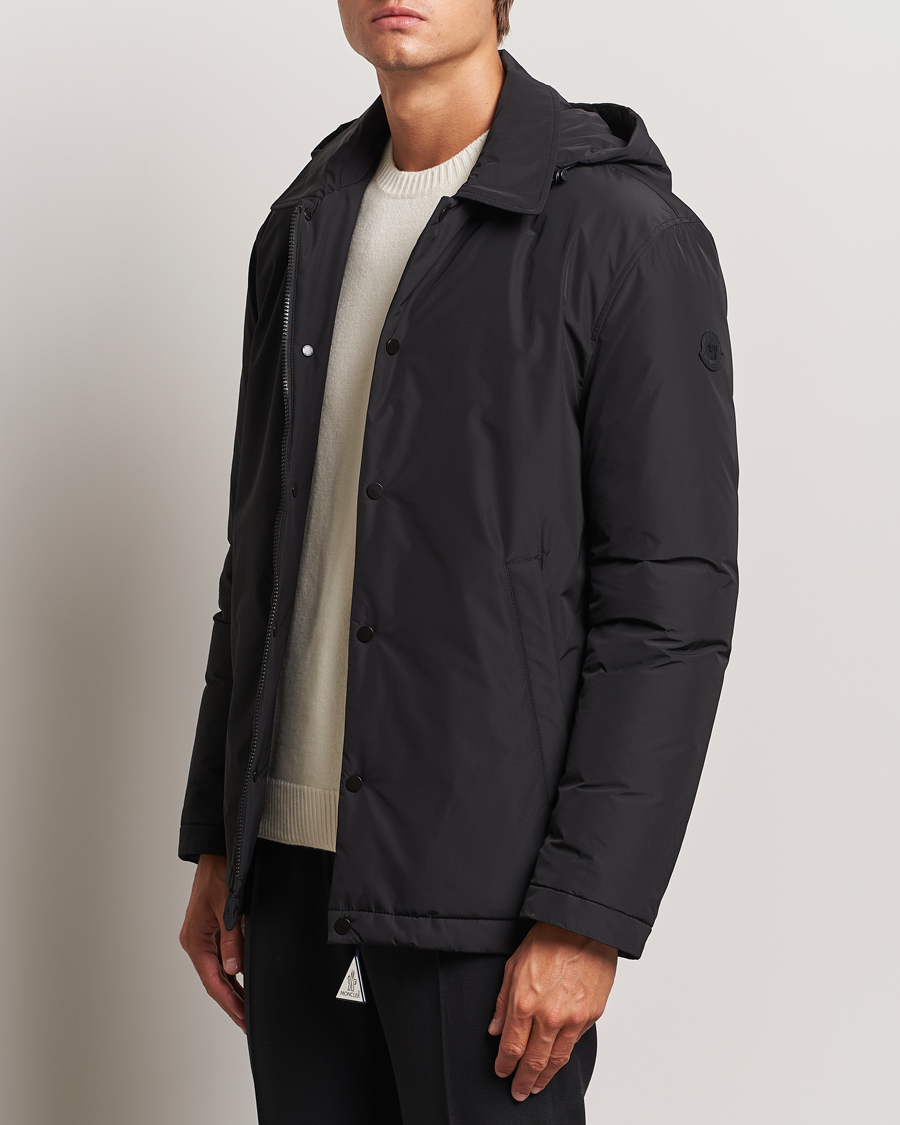 Herre |  | Moncler | Sella Nylon Coat Black