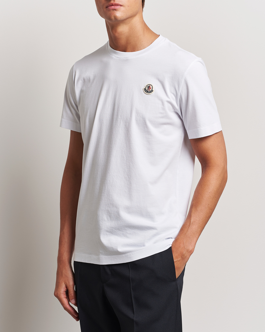 Herre |  | Moncler | 3-Pack Logo T-Shirt White/Grey/Black