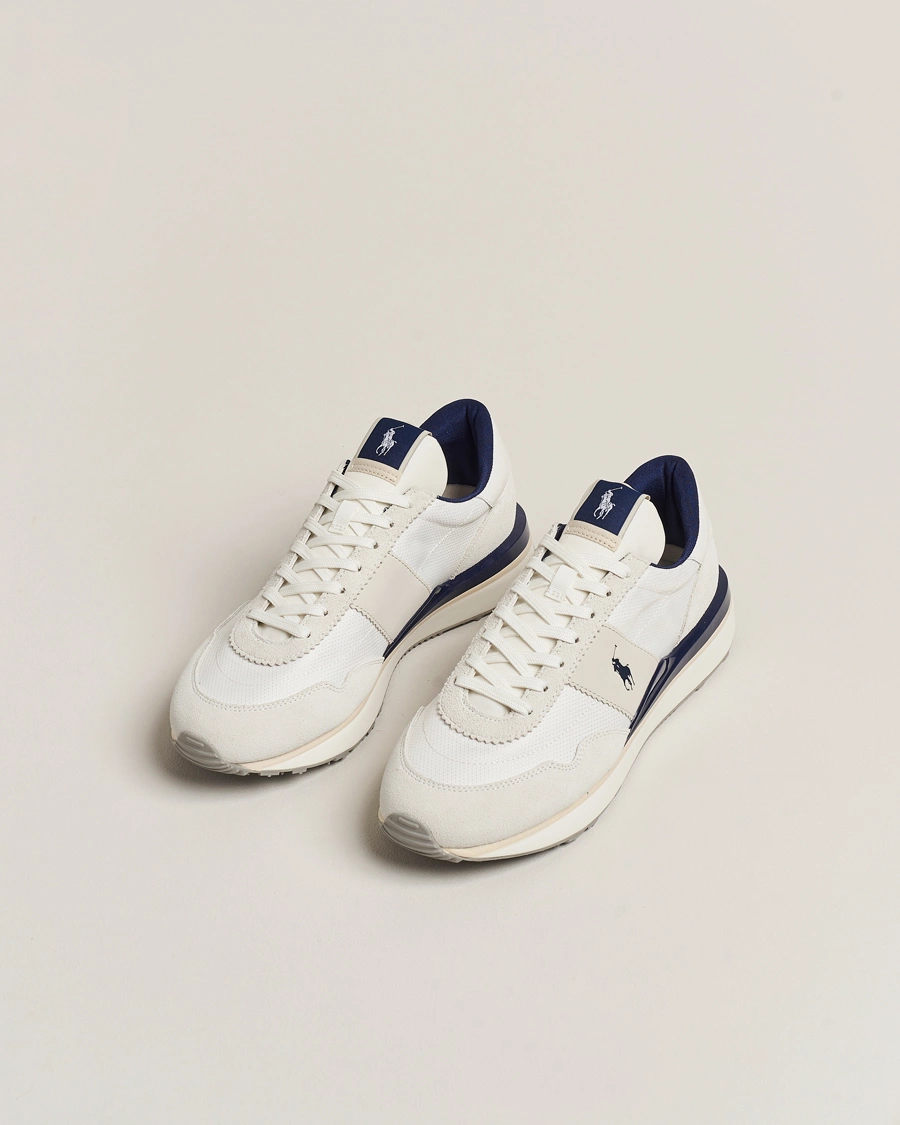 Herre | Sneakers | Polo Ralph Lauren | Train 89 PP Sneaker Deckwash White/Newport Navy